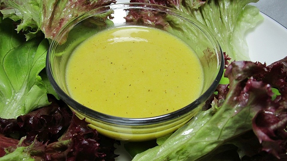 Schnelle Vinaigrette Essig-Öl-Senf von Videomont