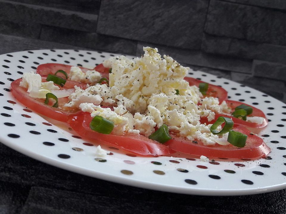 Tomatensalat mit Feta - Käse von schorsch12 | Chefkoch