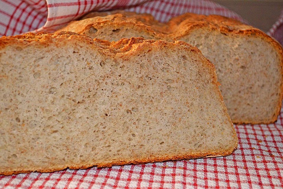 Roggen - Weizenbrot mit Sauerteig