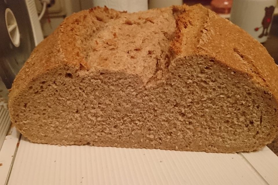 4 Kornbrot mit Hafer und Sauerteig