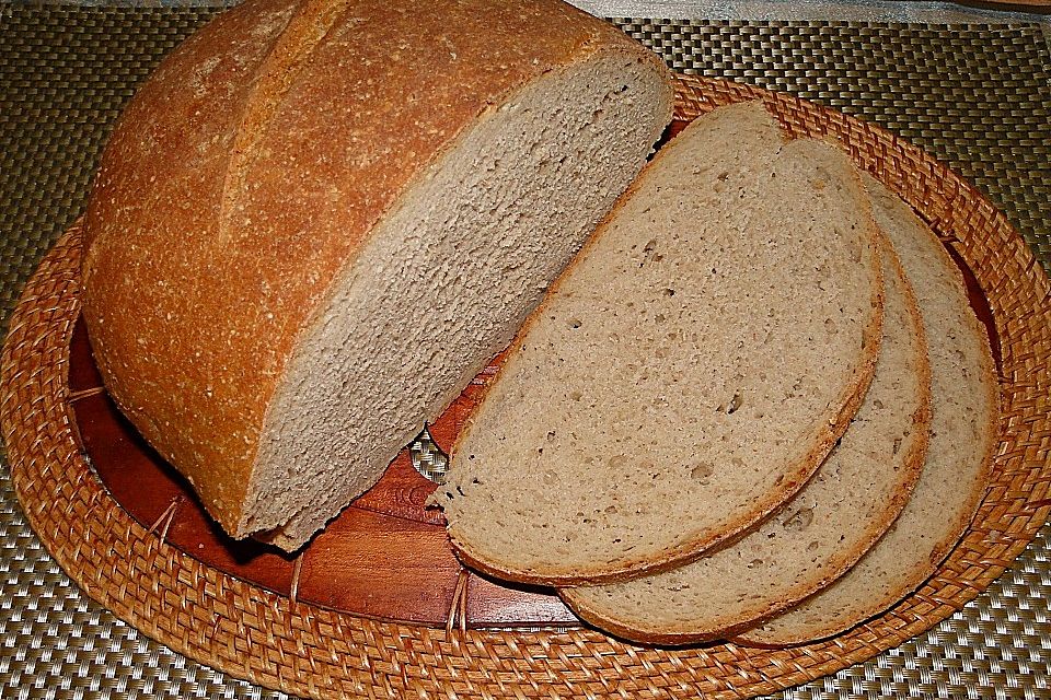 4 Kornbrot mit Hafer und Sauerteig