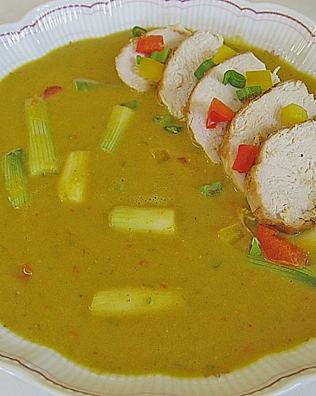 Kokos - Curry - Linsensuppe