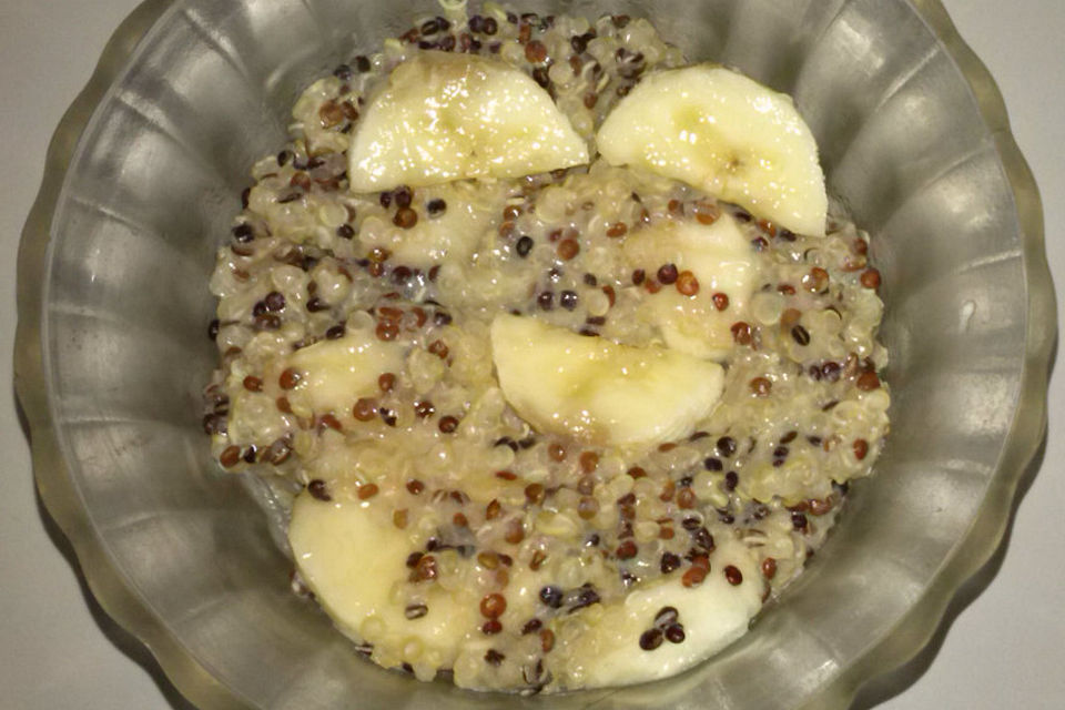 Quinoa - Bananen - Creme