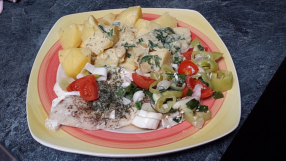 Fischschnitten In Krautersauce Von Panipanik Chefkoch 