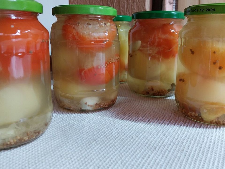 Mit Sauerkraut gefüllte Paprika von muschelkoch| Chefkoch