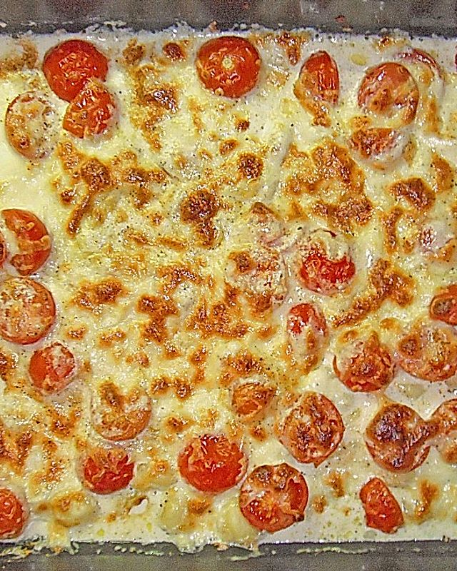 Mozzarella -Tomaten - Gnocchi