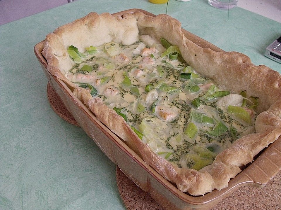 Seelachs - Quiche mit Lauch von yvette99000| Chefkoch