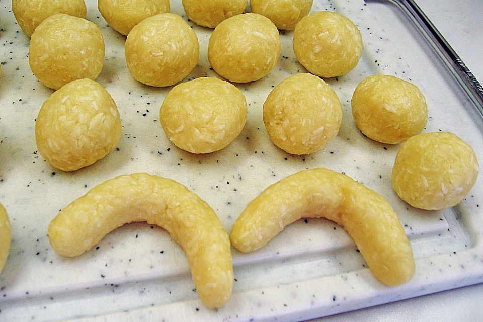 Kokos - Sahne - Kipferl