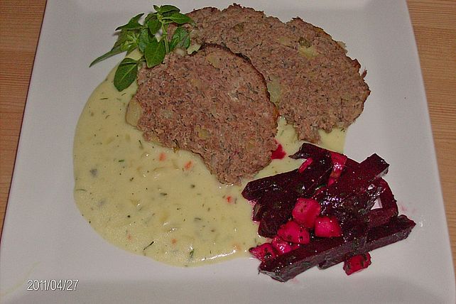 Hackbraten &amp;#39;Königsberg&amp;#39; - mit Kapern und Dill von FlowerBomb| Chefkoch