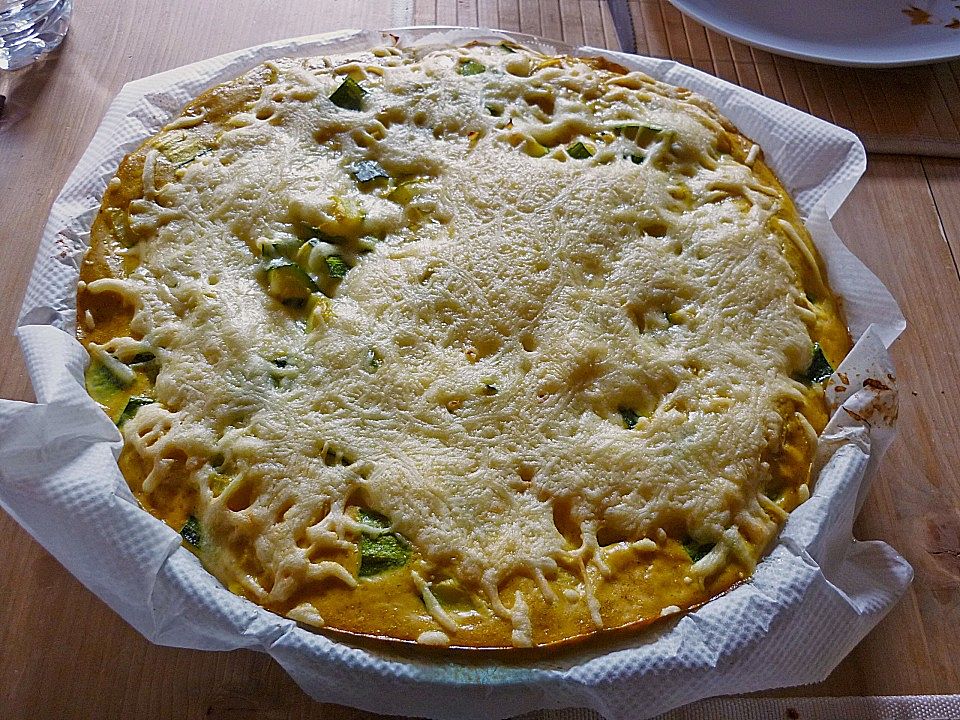 Eierkuchen mit Zucchini