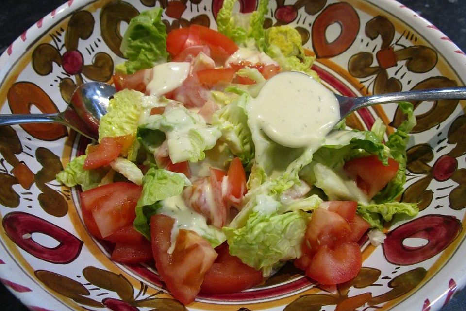 Salatdressing Sylter Art Salatdressing Sylter Art