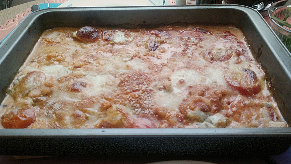 Überbackenes Fischfilet von Sonja