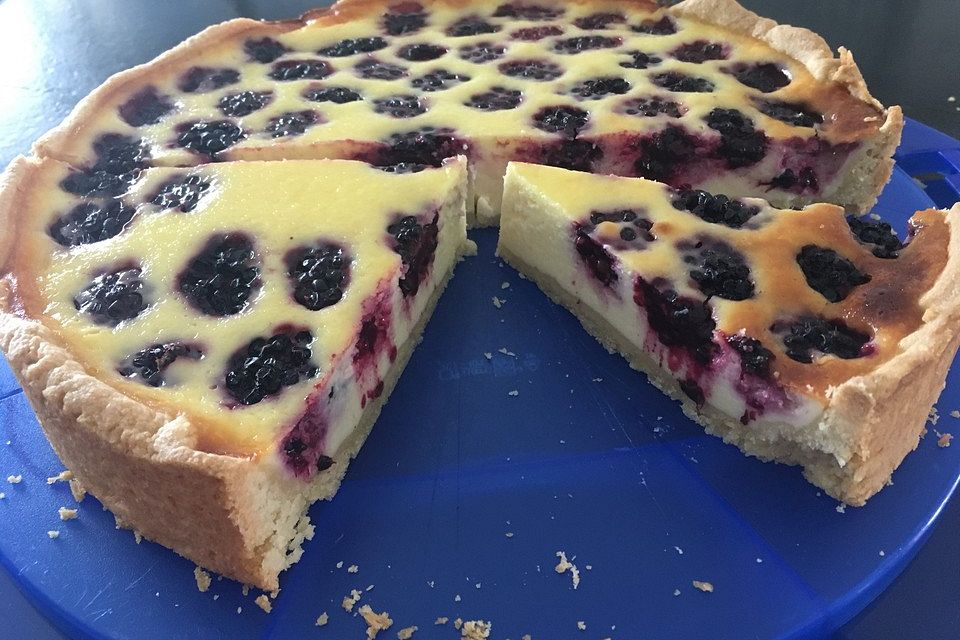 Brombeer - Schmand - Tarte von Sarah