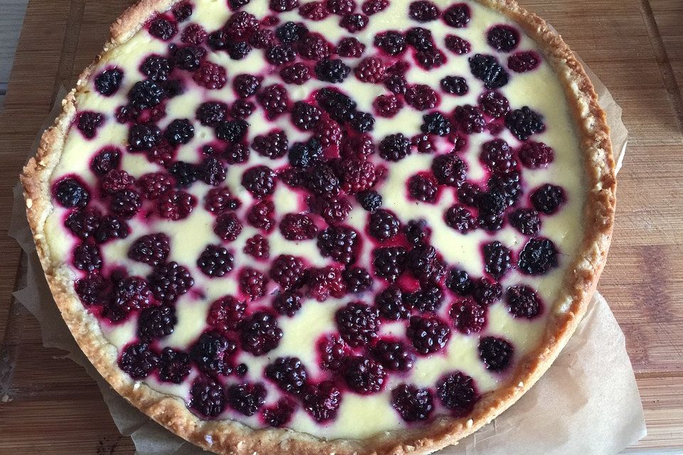 Brombeer - Schmand - Tarte von Sarah