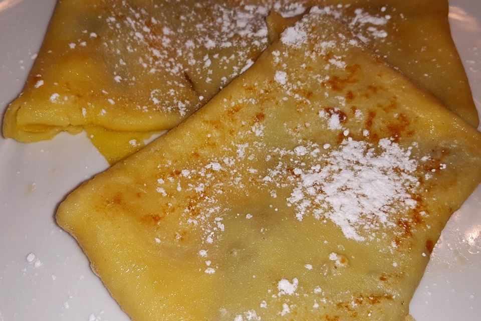 Crêpes mit Nuss - Nougat - Creme