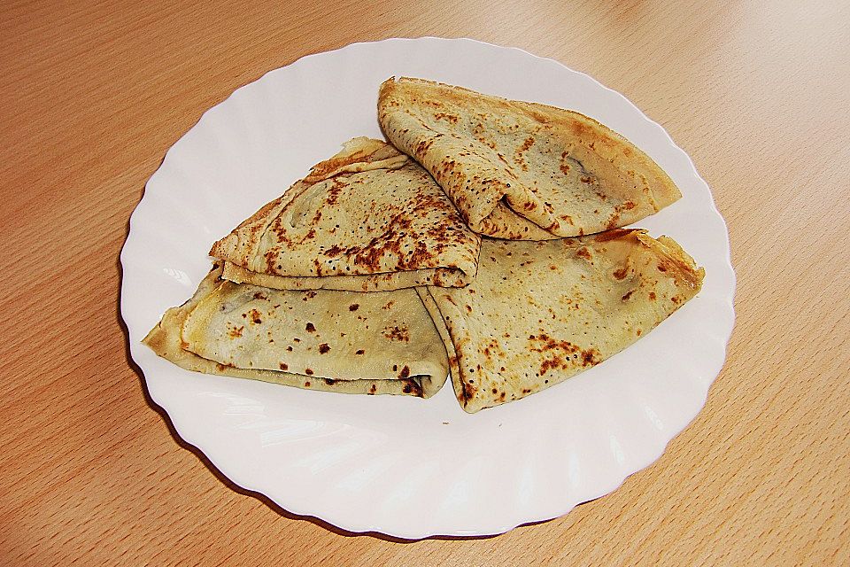 Crêpes mit Nuss - Nougat - Creme