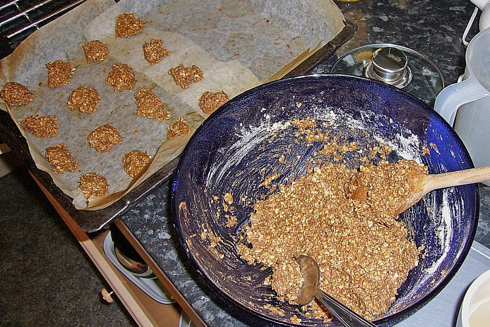 Kernige Schoko - Plätzchen