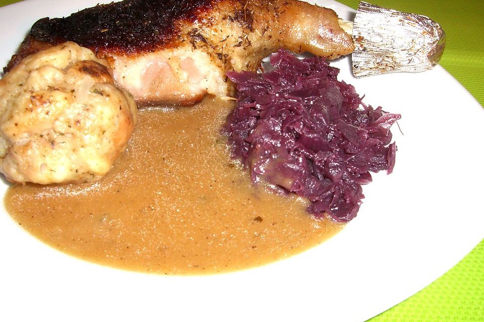 Apfelrotkohl, wenn es schnell gehen muss