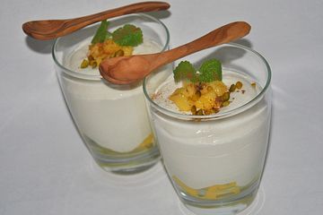 Mango - Quark - Dessert