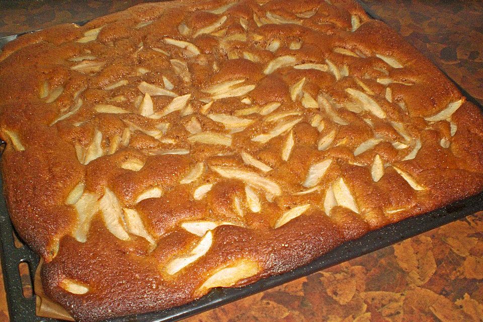 Birnenkuchen