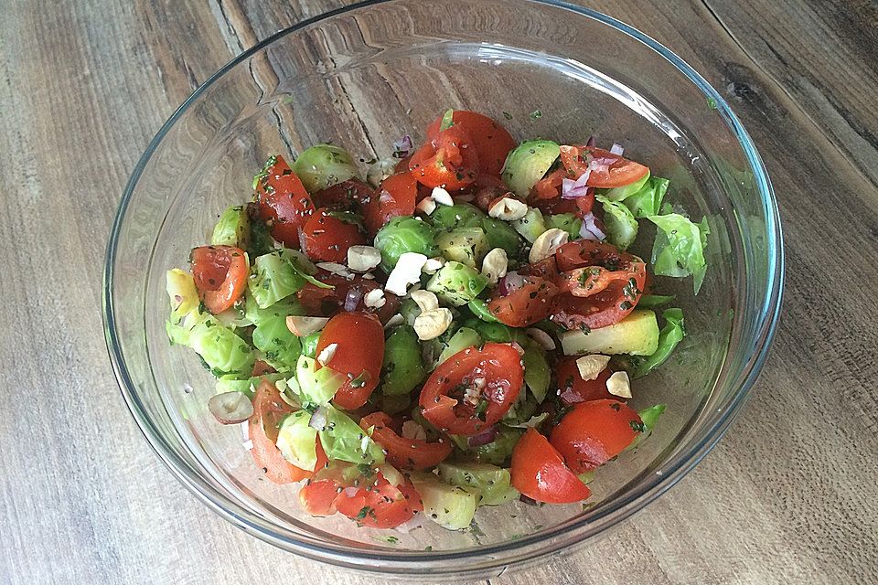 Rosenkohl - Tomaten - Salat