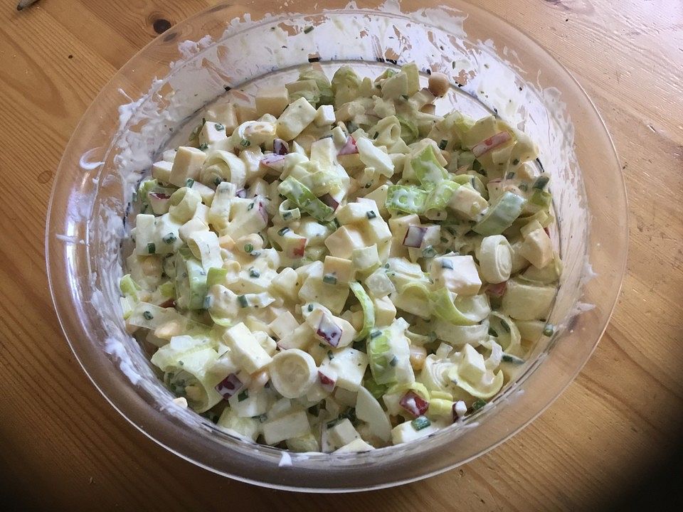 Apfel - Lauch - Salat von eva_allinclusive | Chefkoch