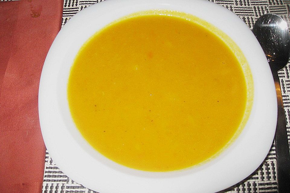 Aukruger Kürbissuppe vom Hokkaidokürbis