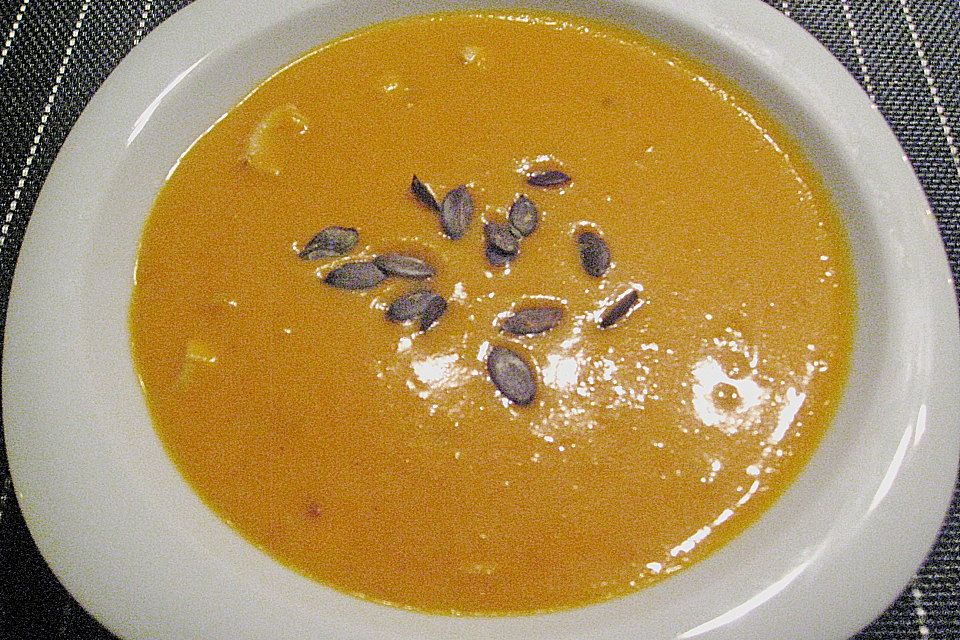 Aukruger Kürbissuppe vom Hokkaidokürbis