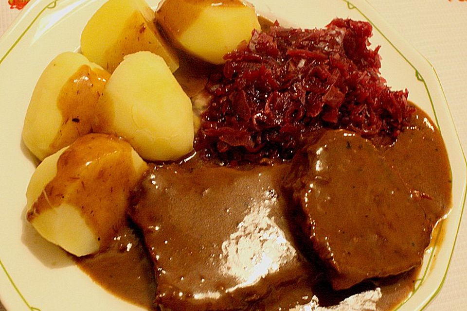 Omas rheinischer Sauerbraten