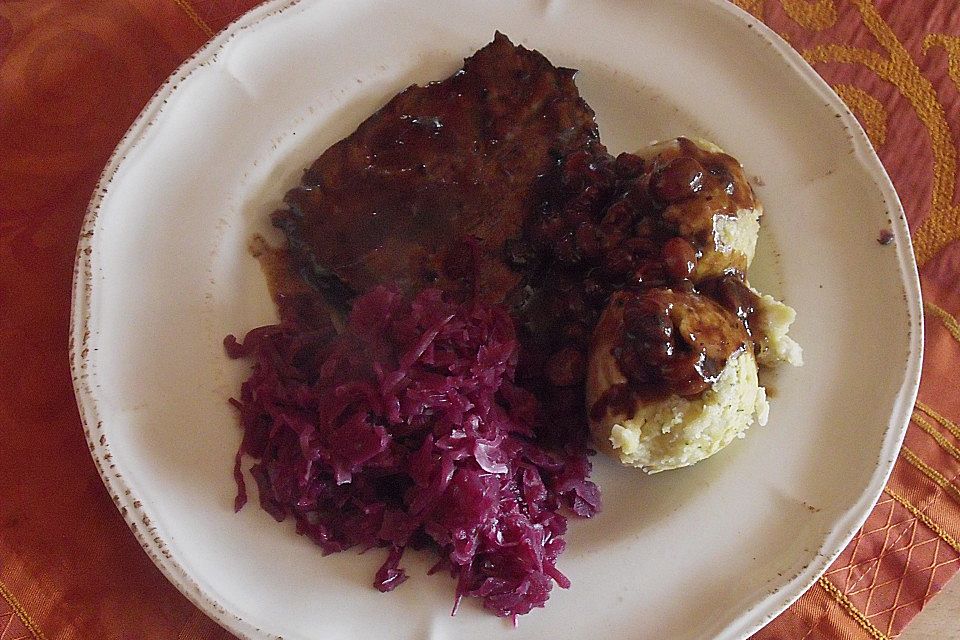 Omas rheinischer Sauerbraten