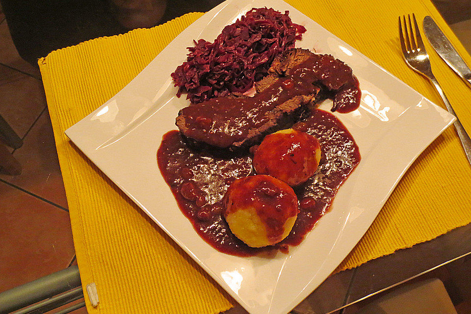 Omas rheinischer Sauerbraten