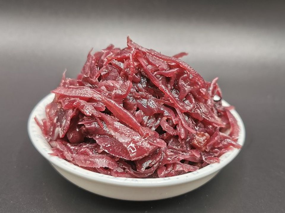 Rotkohl mit Speckwürfeln von Kaffeebohne| Chefkoch
