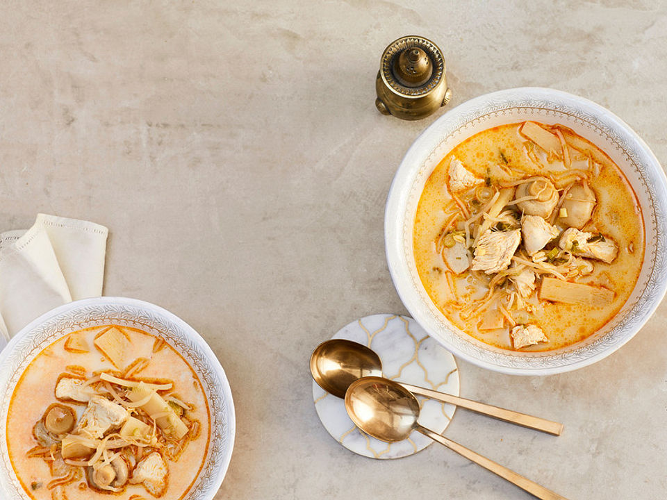 Thai - Kokos - Suppe von Junijokilu | Chefkoch
