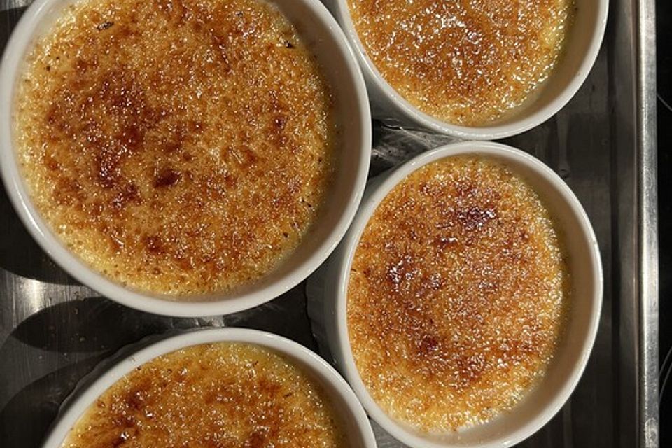 Orangen - Crème brûlée