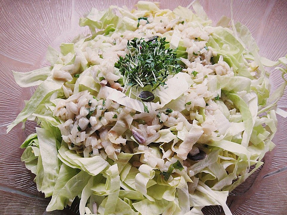 Salatsauce mit Kürbiskernöl und Sahne für Blattsalate von Tryumph800 ...
