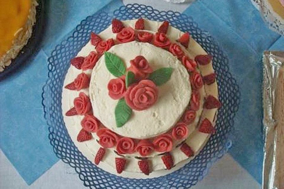 Erdbeertorte
