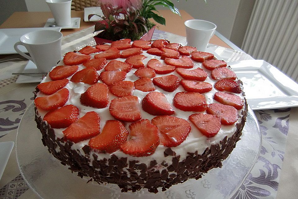 Erdbeertorte
