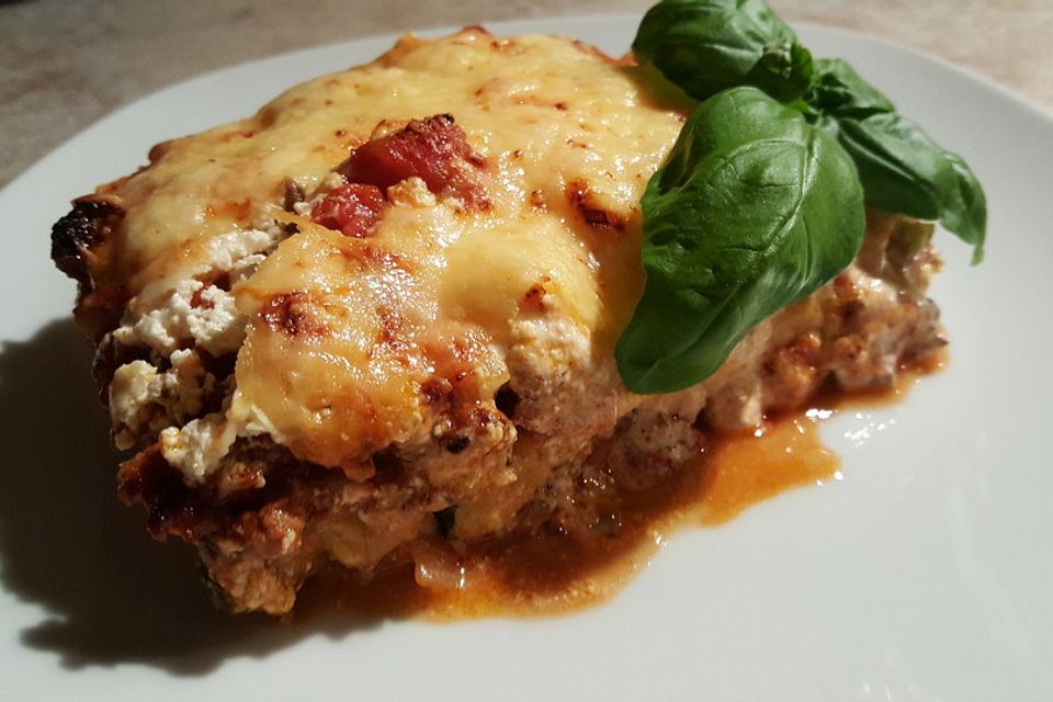 Zucchini-Lasagne