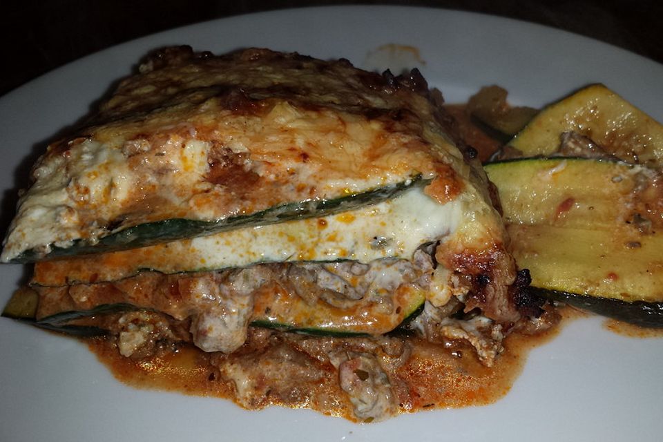 Zucchini-Lasagne