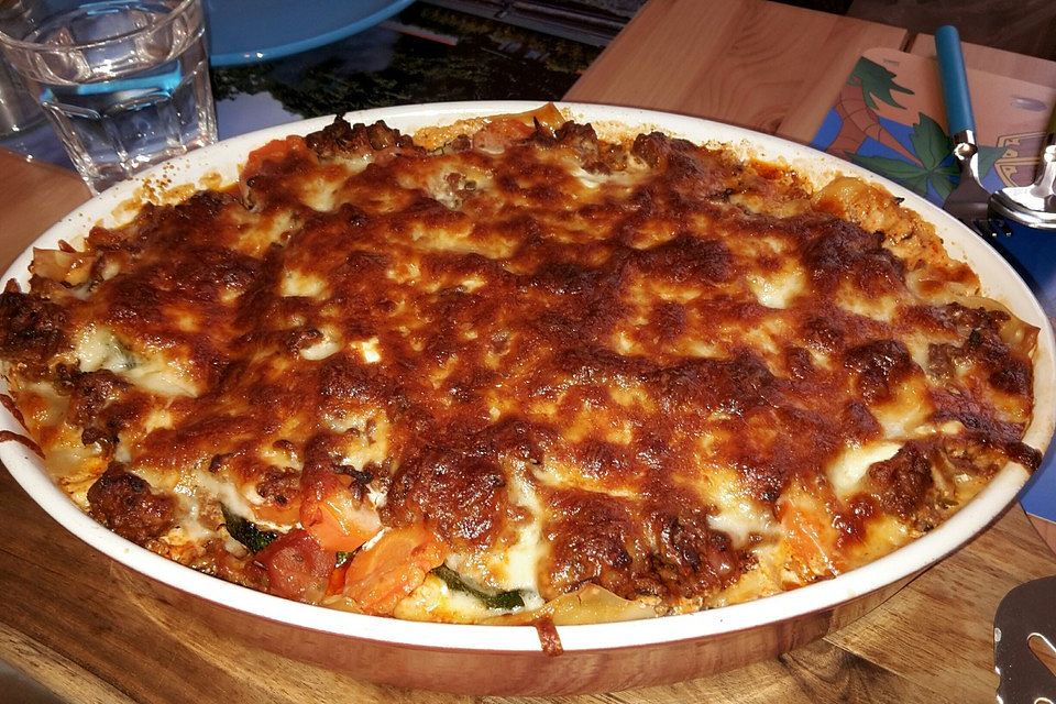 Zucchini-Lasagne