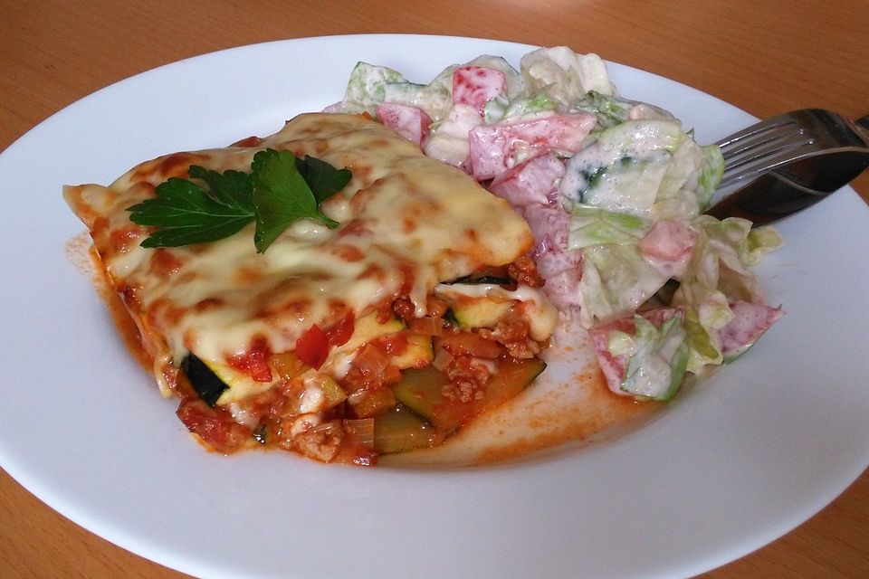 Zucchini-Lasagne