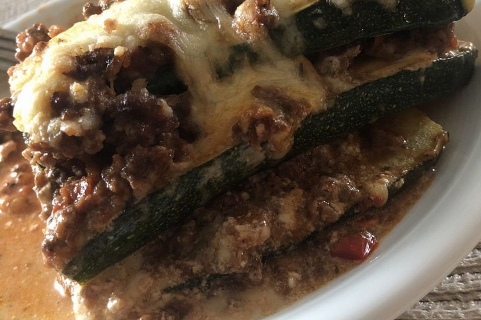 Zucchini-Lasagne