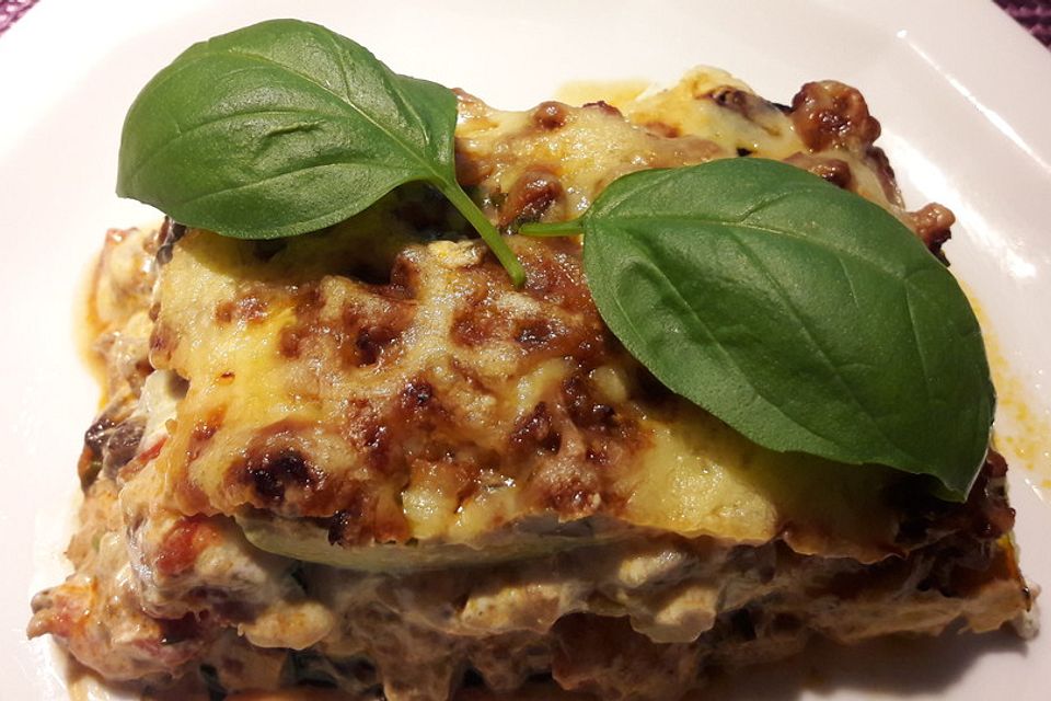 Zucchini-Lasagne