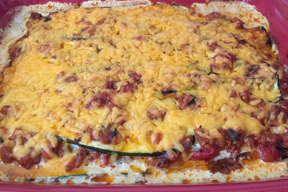 Zucchini-Lasagne