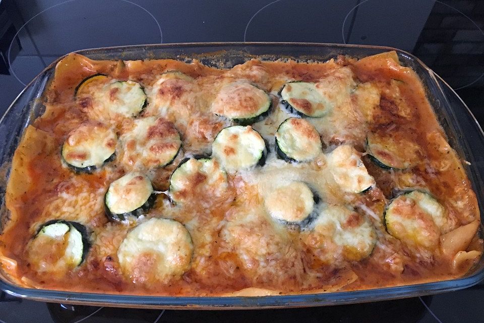 Zucchini-Lasagne