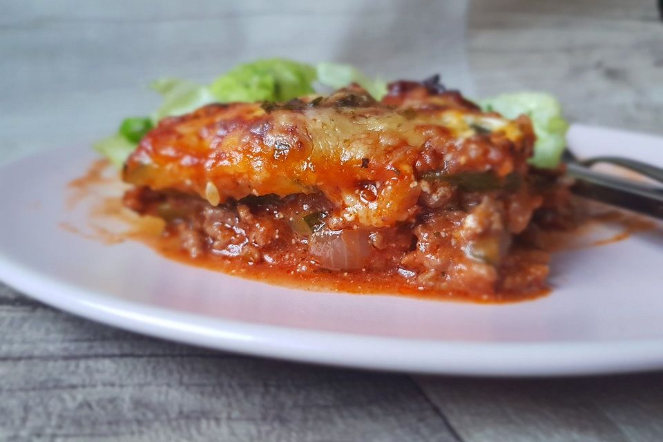 Zucchini-Lasagne