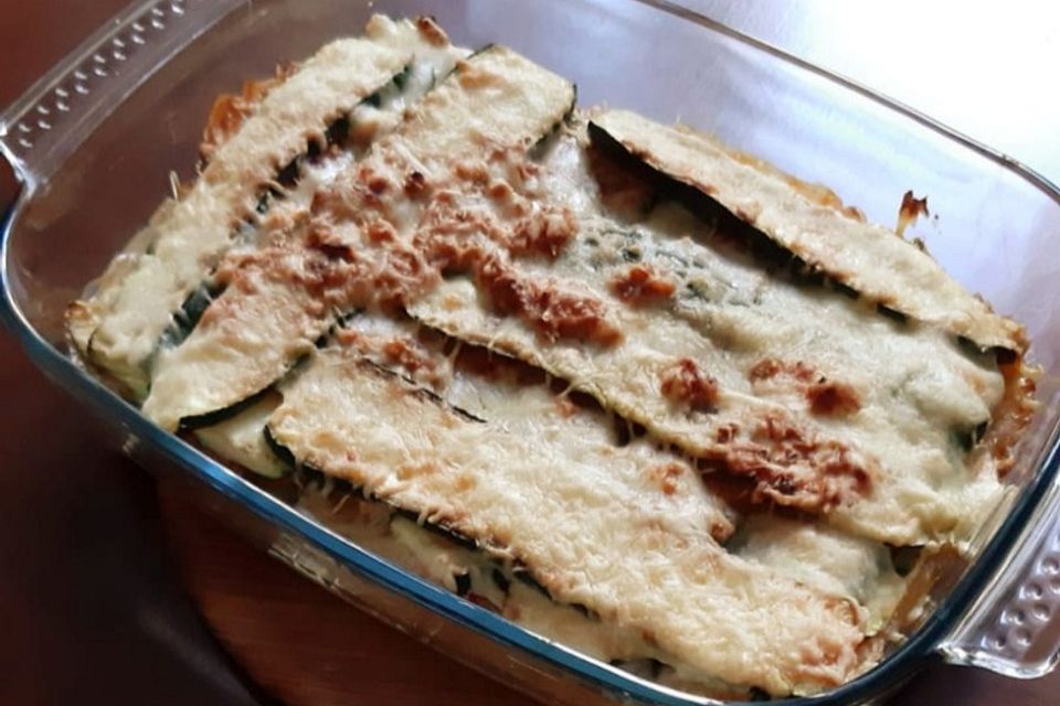 Zucchini-Lasagne