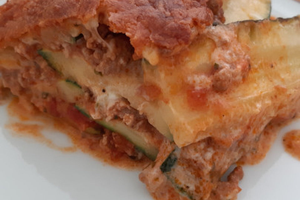 Zucchini-Lasagne