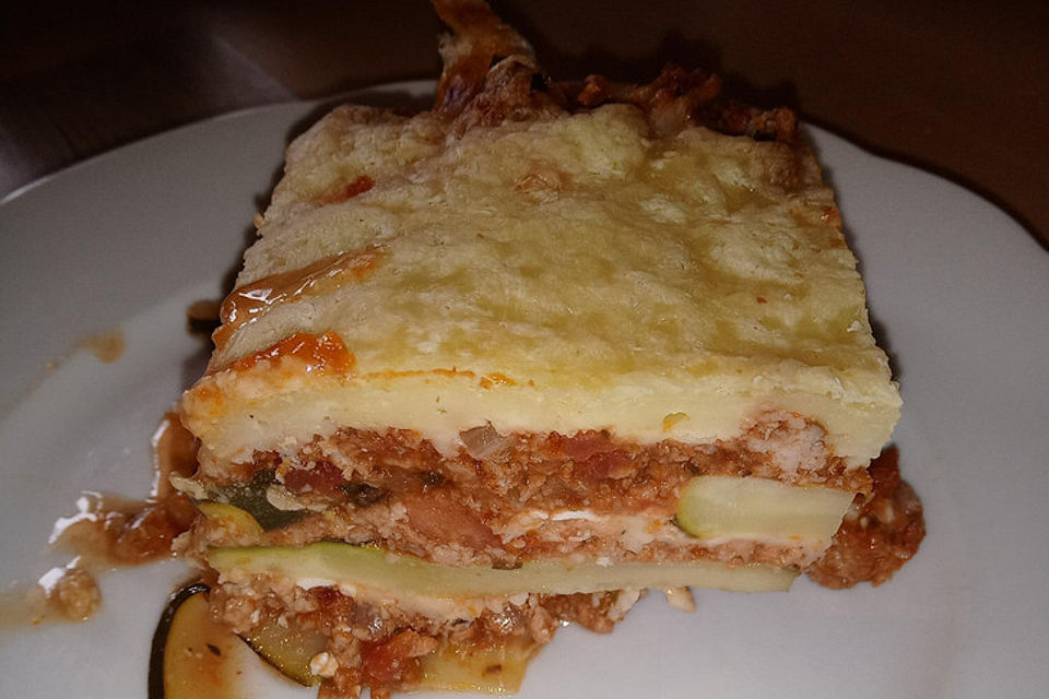 Zucchini-Lasagne