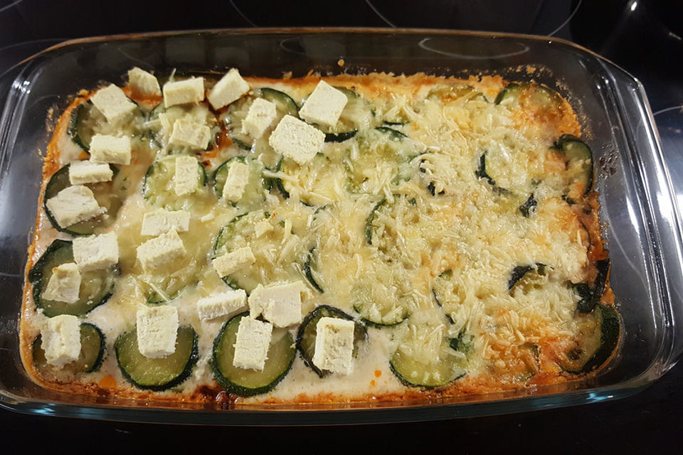 Zucchini-Lasagne